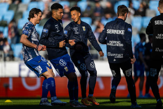 IFK Göteborgs Gustav Svensson och Tobias Sana