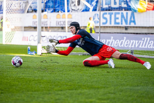 Djurgårdens målvakt Jacob Widell Zetterström