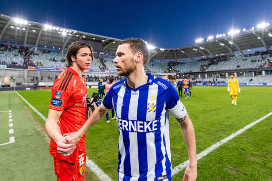 Djurgårdens målvakt Jacob Widell Zetterström och IFK