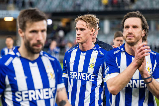 IFK Göteborgs Oscar Vilhelmsson deppar