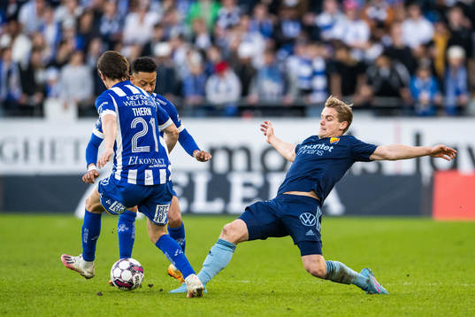 IFK Göteborgs Simon Thern och Tobias Sana
