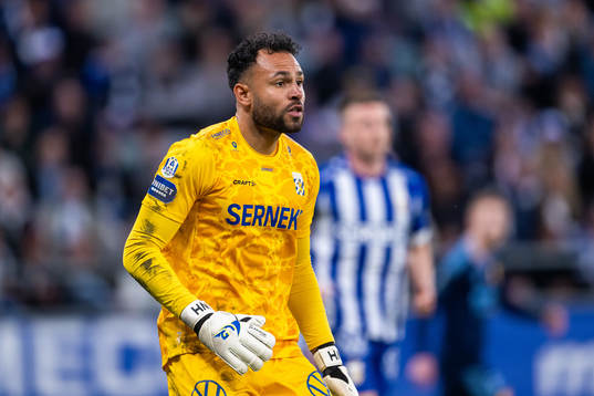 IFK Göteborgs målvakt Warner Hahn