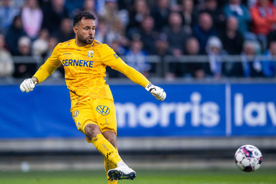 IFK Göteborgs målvakt Warner Hahn
