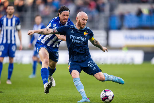 IFK Göteborgs Gustav Svensson och Djurgårdens Magnus