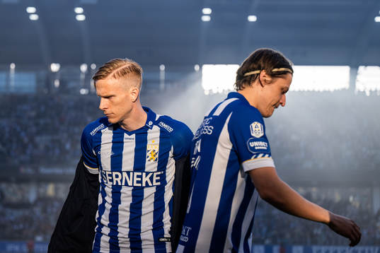 IFK Göteborgs Oscar Wendt och Simon Thern