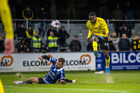 Mjällbys Silas Nwankwo och Sirius Filip Rogic
