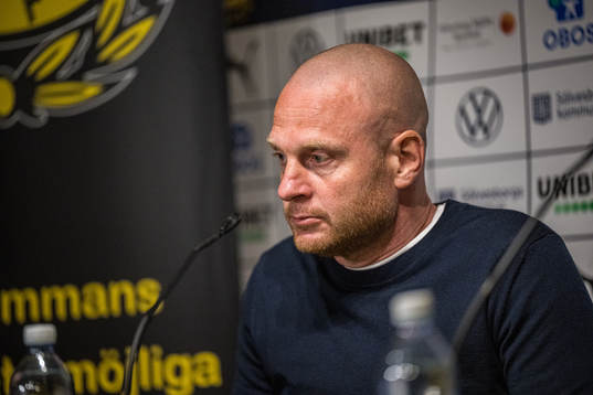 Mjällbys tränare Andreas Brännström