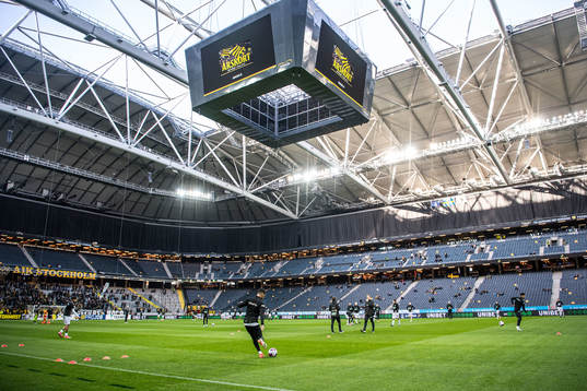 Vy över Friends Arena