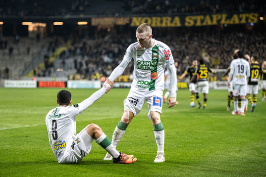 Varbergs Luke Le Roux deppar