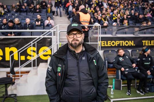Varbergs tränare Joakim Persson