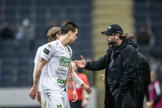 Varbergs tränare Joakim Persson