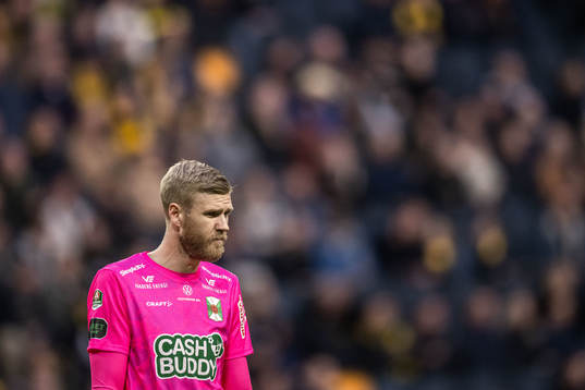 Varbergs målvakt Fredrik Andersson