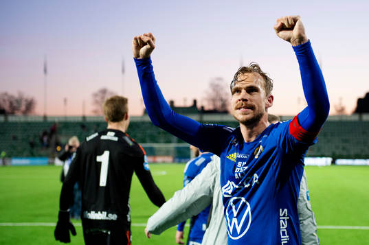 Sundsvalls Pontus Engblom jublar