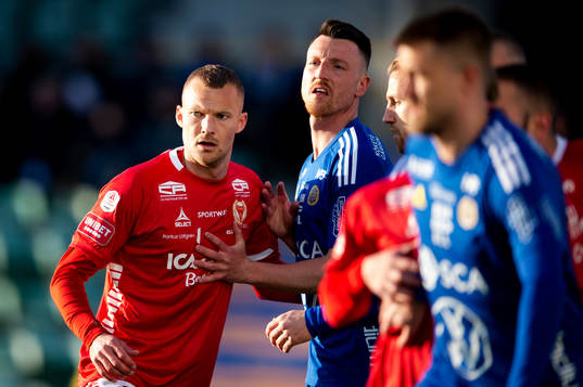 Kalmars Rasmus Sjöstedt och Sundsvalls Alexander Blomqvist