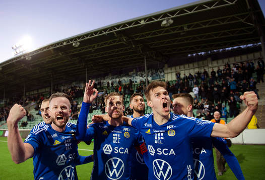Sundsvalls Dennis Olsson, Robert Lundström, Pontus