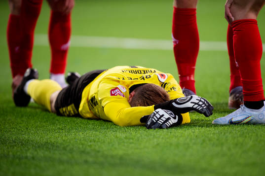 Kalmars målvakt Ricardo Friedrich