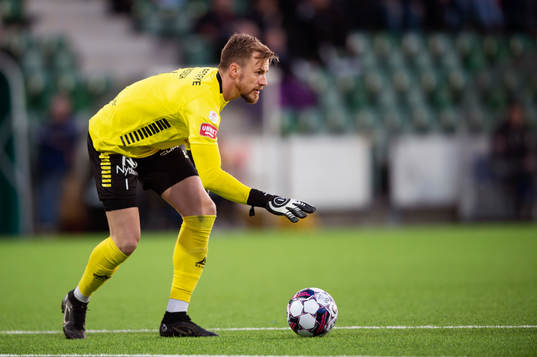 Kalmars målvakt Ricardo Friedrich
