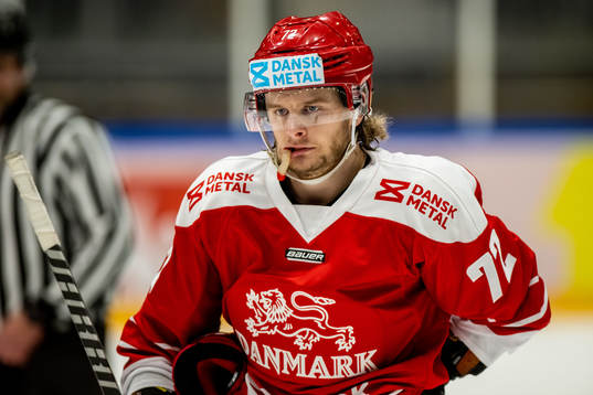 Nicolai Meyer of Denmark looks dejected
