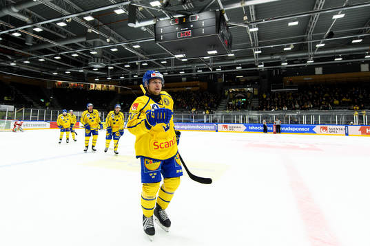 Jesper Pettersson of Sweden celebrates