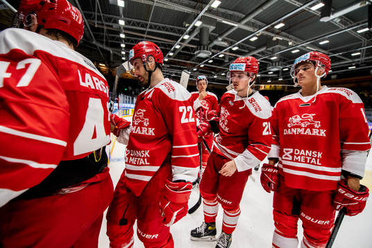 Markus Lauridsen and Lucas Andersen of Denmark looks