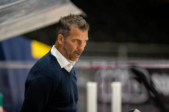 Assistant Coach Andreas Lilja of Denmark