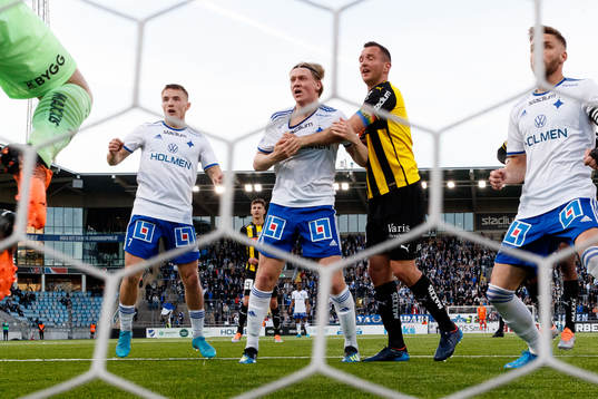 IFK Norrköpings Jacob Ortmark gör 1-1
