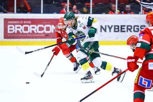 Björklövens Olle Liss och Modos Nikolajs Jelisejevs