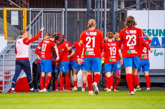 Jubel i Helsingborg