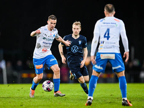 Värnamos Oscar Johansson och Malmö FFs Oscar Lewicki