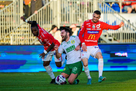 Degerfors Joseph-Claude Agyeman Gyau, Hammarbys Nahir
