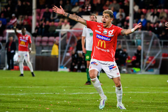 Degerfors Diego Campos  reagerar på domslut