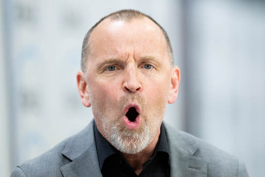 Luleås  tränare Thomas Berglund