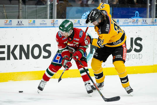 Frölundas Ryan Lasch och Luleås Pontus Själin
