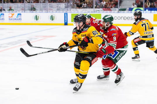 Luleås Julius Honka och Frölundas Jan Mursak