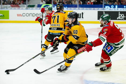 Luleås Julius Honka och Frölundas Jan Mursak