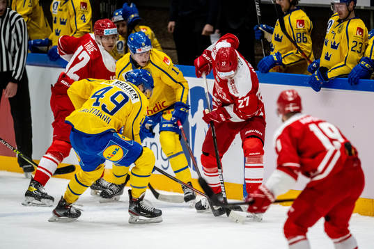 Sebastian Hartmann of Sweden and Nikolaj Krag-Christensen
