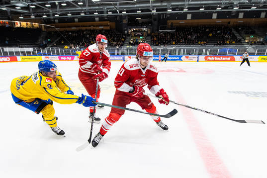 Linus Karlsson of Sweden and Lucas Andersen of Denmark