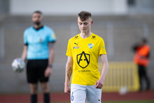 IFK Malmös Victor Isgren deppar