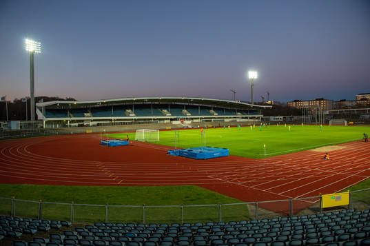 Malmö Stadion interiör