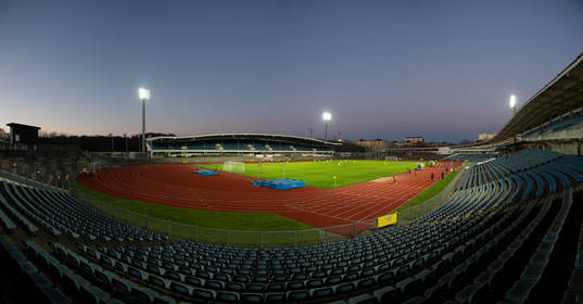 Malmö Stadion interiör