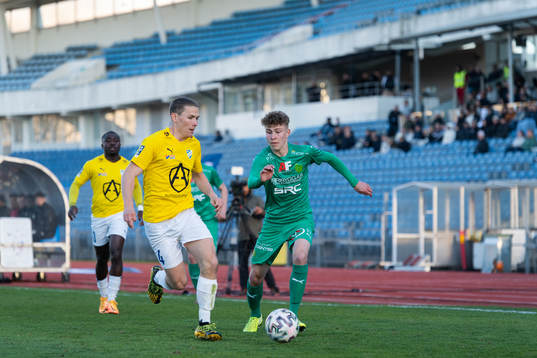IFK Malmös Oscar Erlandsson och Olympics Hugo Bohlin