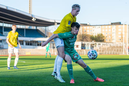 IFK Malmös Jakob Andersson och Olympics Hugo Bohlin