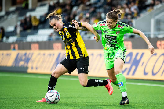 Häckens Hanna Wijk och Kristianstads Tabitha Tindell