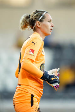 Häckens målvakt Jennifer Falk