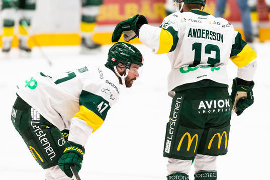 Björklövens Charles David Beaudoin och Fredric Andersson