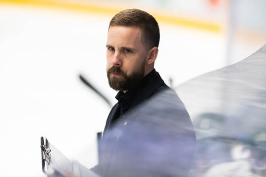 Björklövens tränare Viktor Stråhle