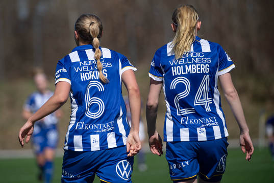 IFK Göteborgs Filippa Hopkins och Felicia Holmberg