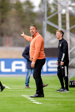 Östersunds tränare Magnus Powell