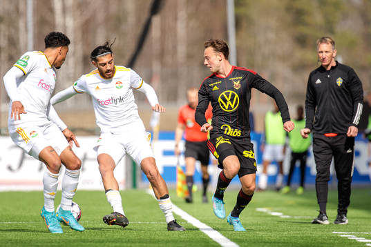 under fotbollsmatchen i Superettan mellan Östersund och