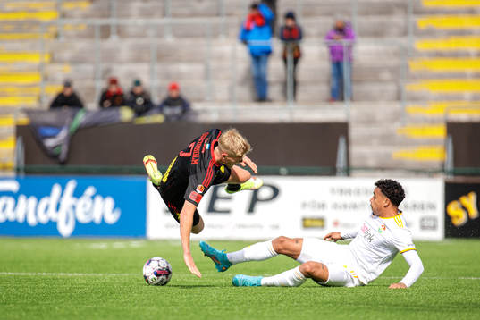 under fotbollsmatchen i Superettan mellan Östersund och
